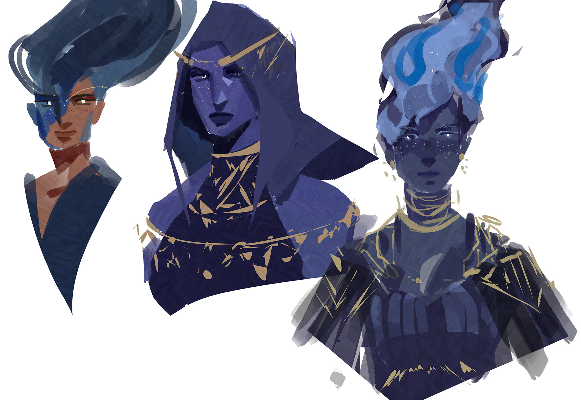 Starweaver portrait sketch ideas